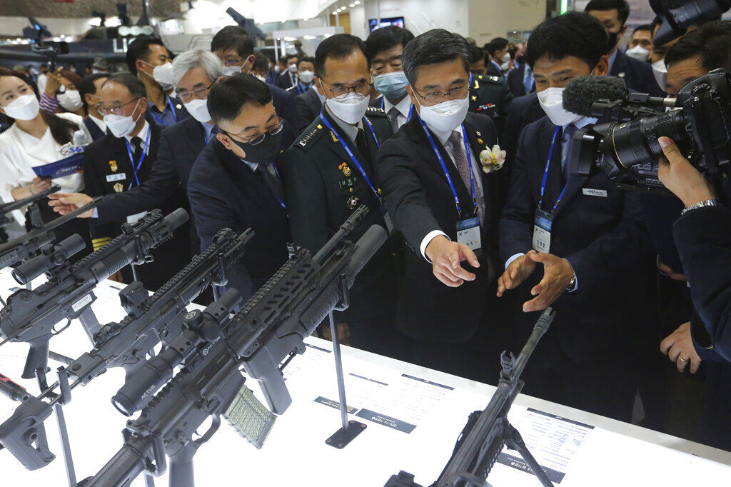 APTOPIX South Korea Defense Expo